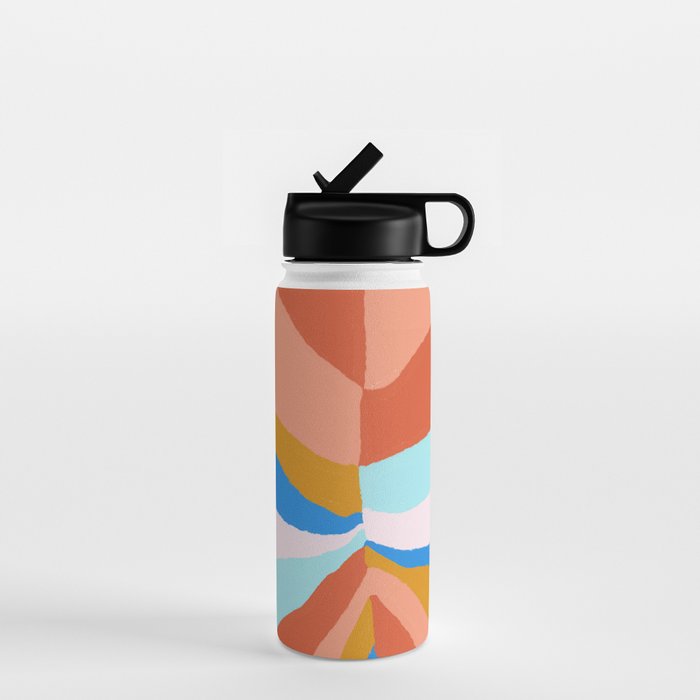 Camryn, rainbow leaf Water Bottle Gallery Image 1