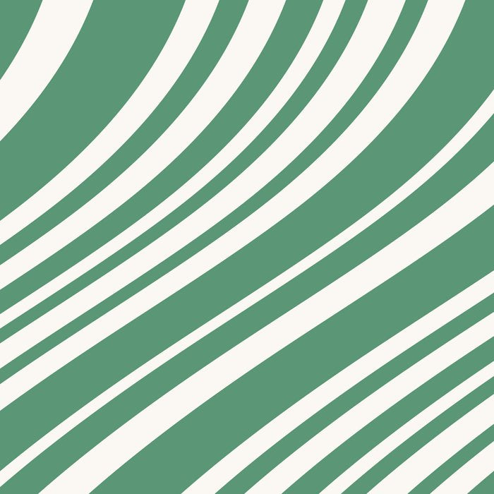 Wavy Stripes XXXIX - Kelly Green Coffee Mug Gallery Image 2