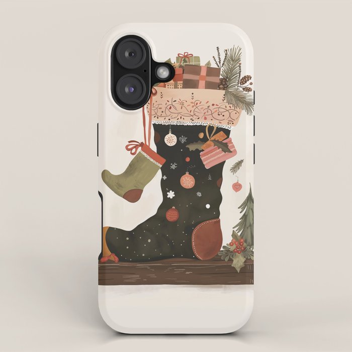 Joyful Stockings iPhone Case Gallery Image 1