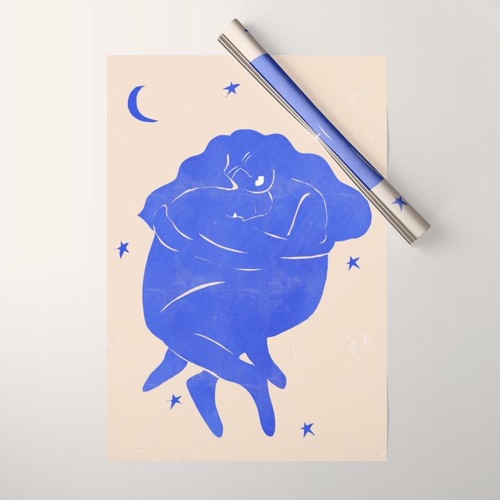 Blue Part II Wrapping Paper Gallery Image 1