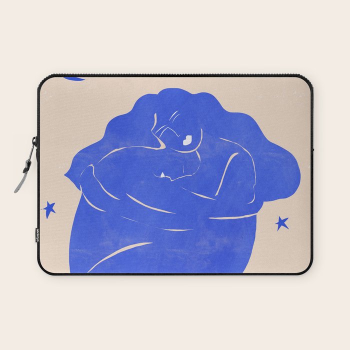 Blue Part II Laptop Sleeve Gallery Image 1