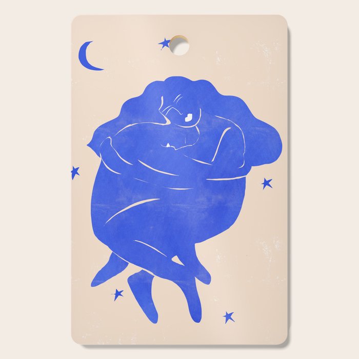 Blue Part II Cutting Board Gallery Image 1