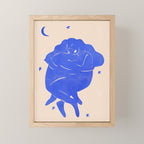 Blue Part II Mini Art Print Gallery Image 1
