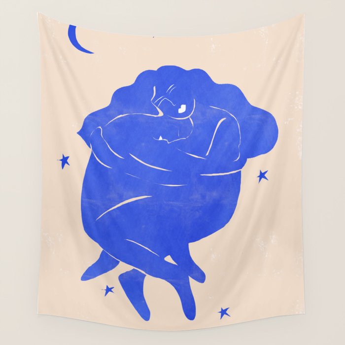 Blue Part II Wall Tapestry Gallery Image 4