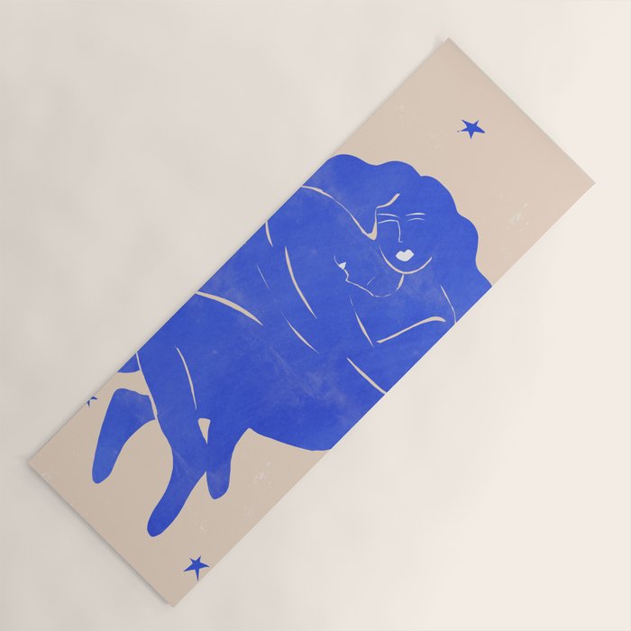 Blue Part II Yoga Mat Gallery Image 1