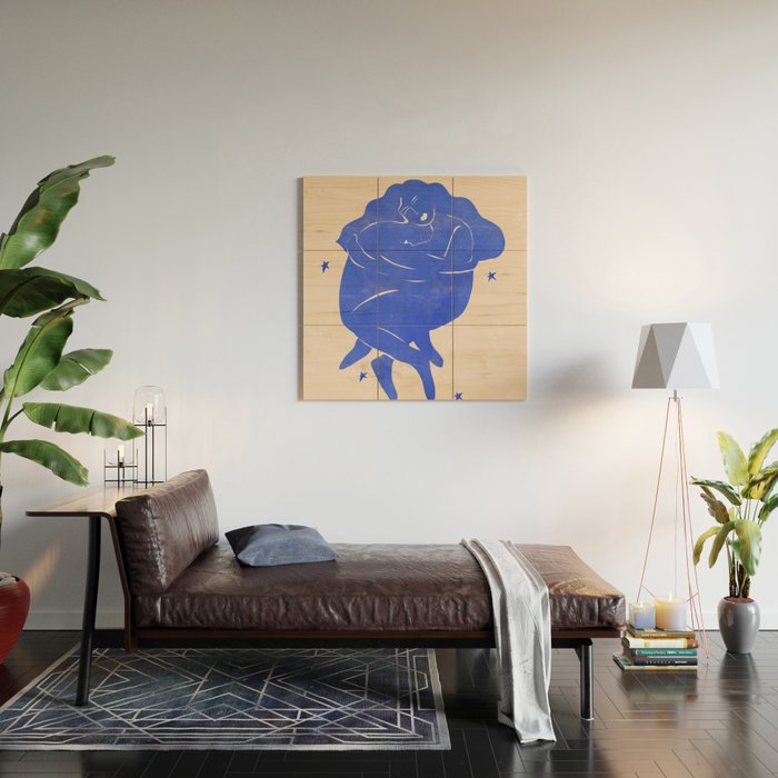 Blue Part II Wood Wall Art Gallery Image 2