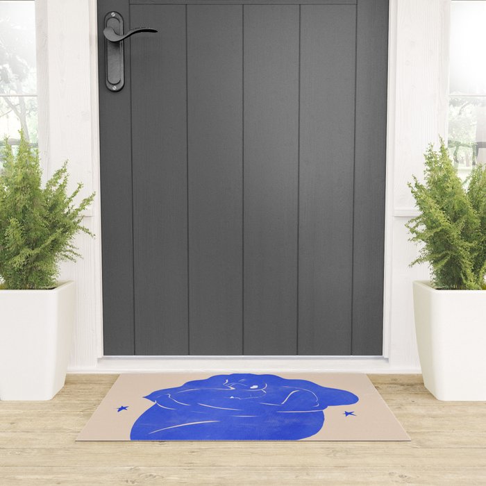 Blue Part II Welcome Mat Gallery Image 3