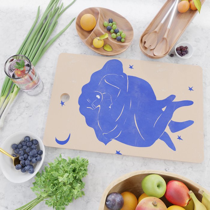 Blue Part II Cutting Board Gallery Image 2