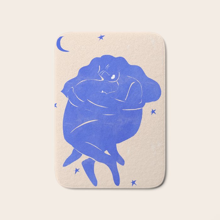 Blue Part II Bath Mat Gallery Image 1