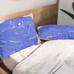 Blue Part II Pillow Sham Gallery Image 2