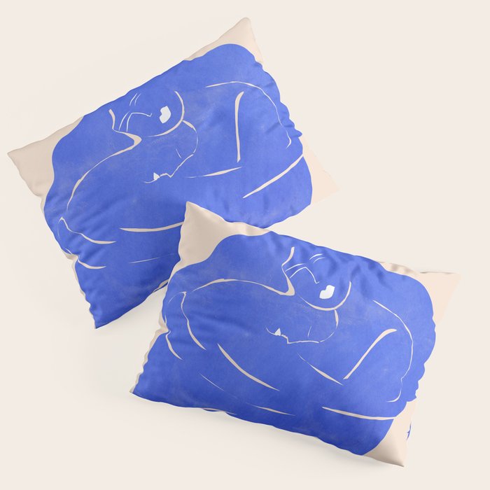Blue Part II Pillow Sham Gallery Image 1