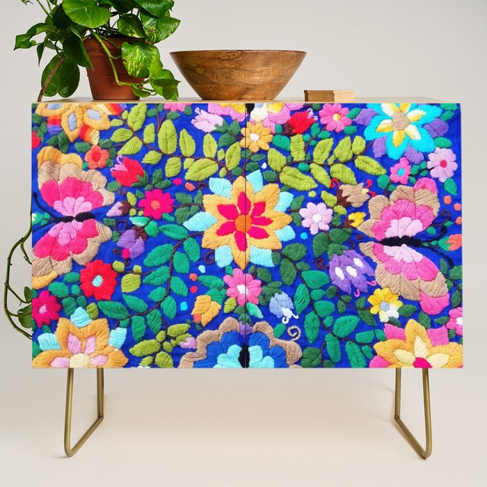 mexican embroidery Credenza Gallery Image 1