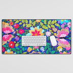 mexican embroidery Desk Mat Gallery Image 1