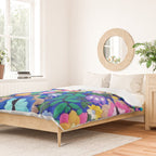 mexican embroidery Duvet Cover Gallery Image 2