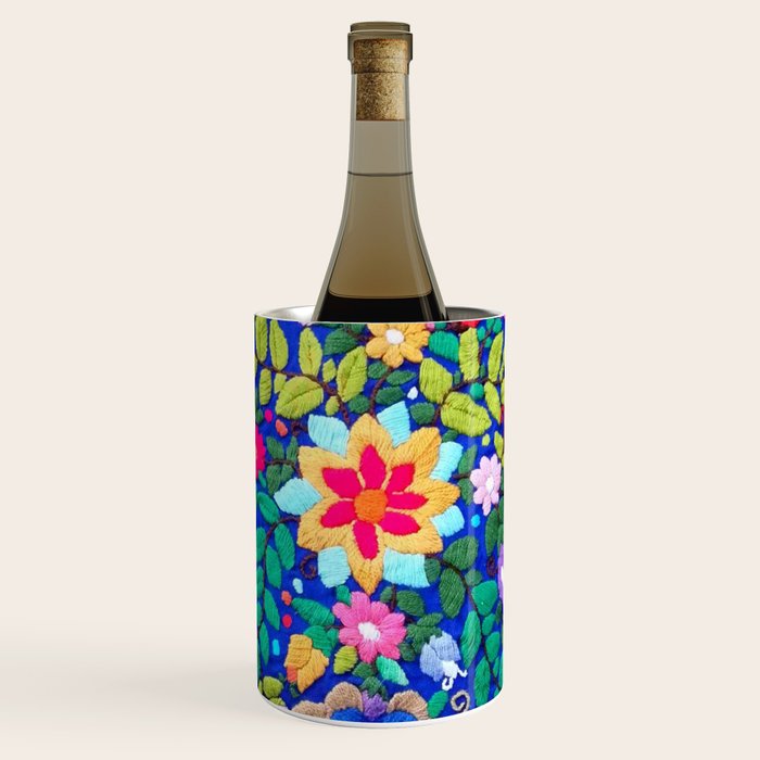 mexican embroidery Wine Chiller Gallery Image 1