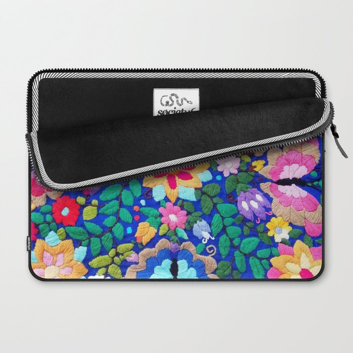 mexican embroidery Laptop Sleeve Gallery Image 2