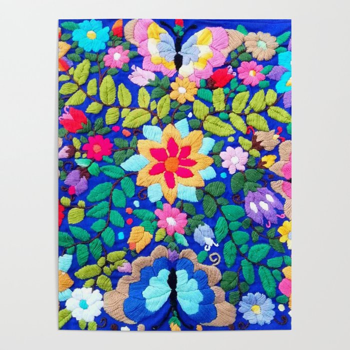 mexican embroidery Poster Gallery Image 4