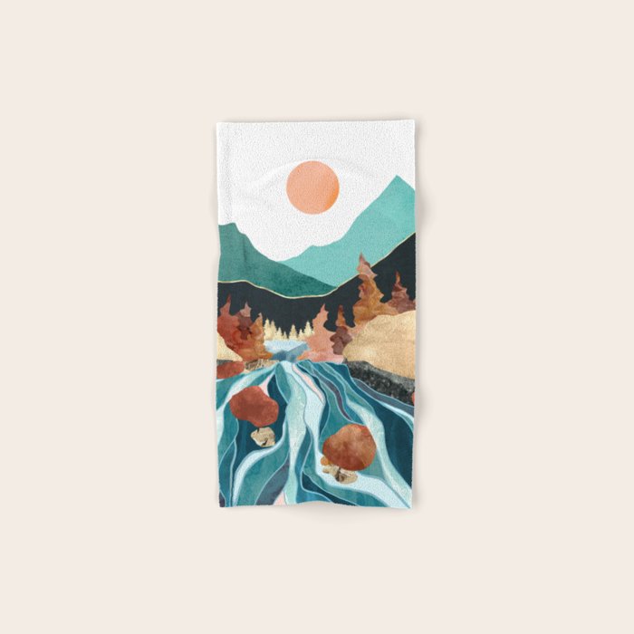 Blue River Bath Towel Gallery Image 1