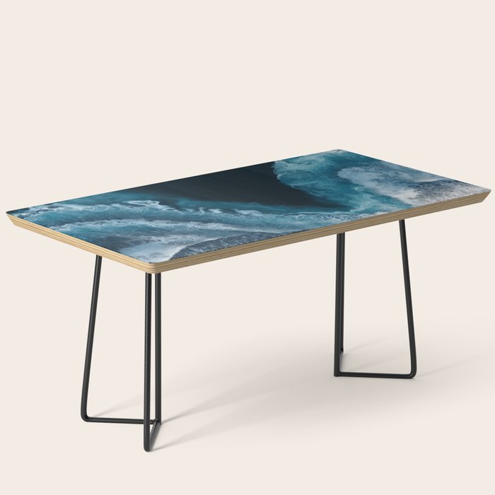 Aerial Ocean Waves - Coastal Wall Art Photography Coffee Table Gallery Image 1