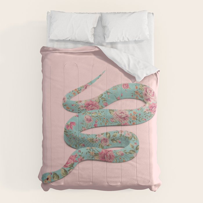 FLORAL SNAKE Comforter Gallery Image 6