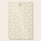 Retro abstract christmas decoration pattern Cutting Board Gallery Image 1