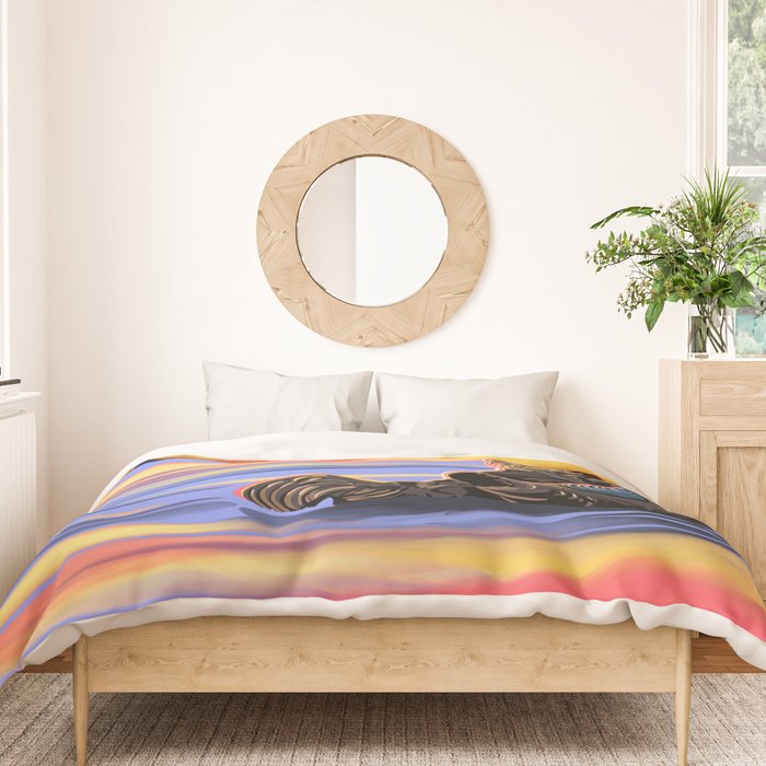 Otter - The cute Sea Monkey Duvet Cover Gallery Image 3