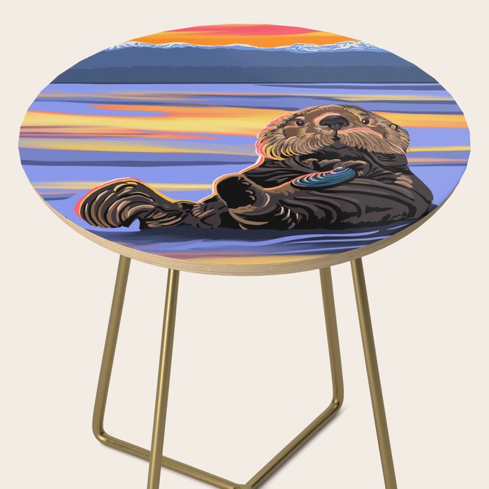 Otter - The cute Sea Monkey Side Table Gallery Image 2
