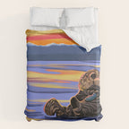 Otter - The cute Sea Monkey Duvet Cover Gallery Image 6