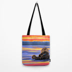 Otter - The cute Sea Monkey Tote Bag Gallery Image 2