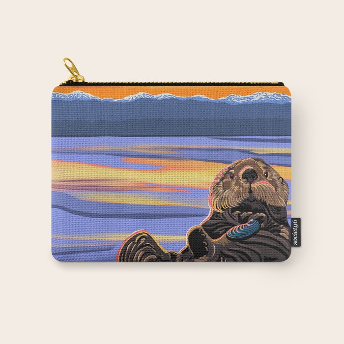 Otter - The cute Sea Monkey Carry All Pouch Gallery Image 1