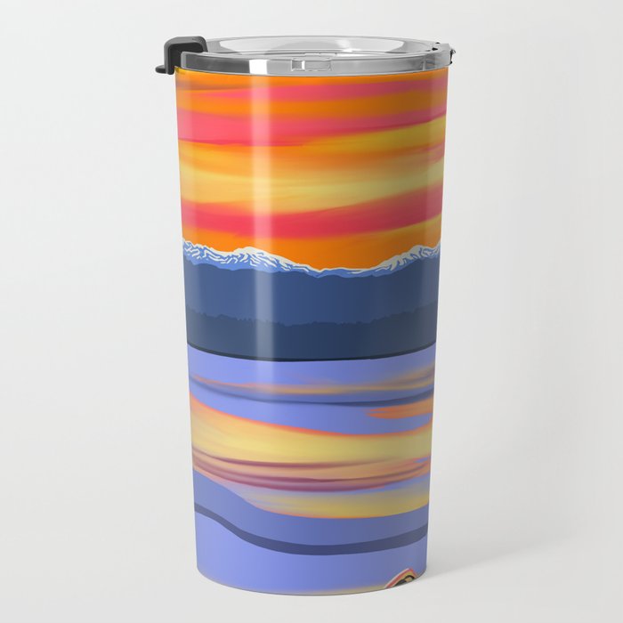 Otter - The cute Sea Monkey Travel Mug Gallery Image 3