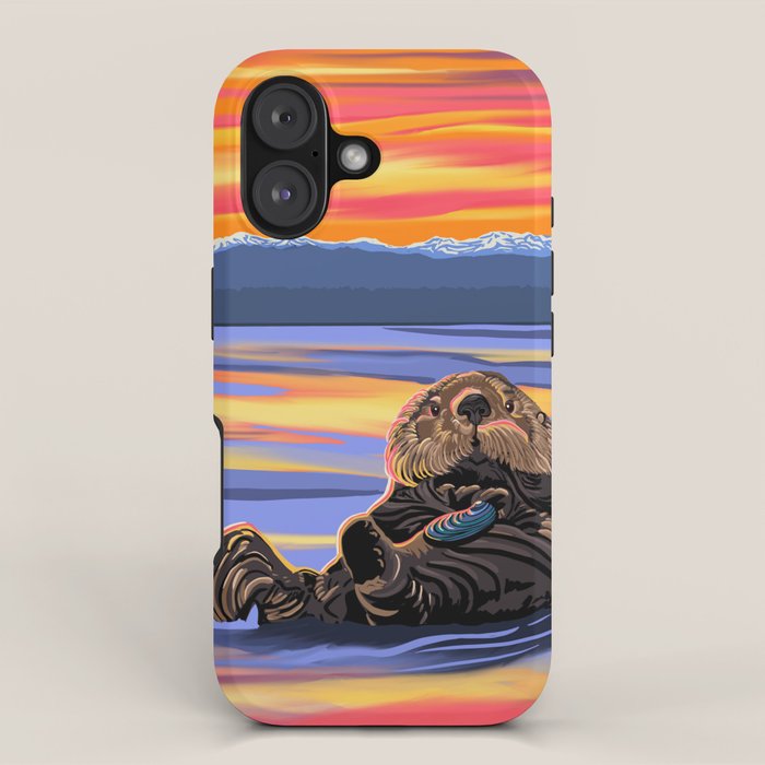 Otter - The cute Sea Monkey iPhone Case Gallery Image 1