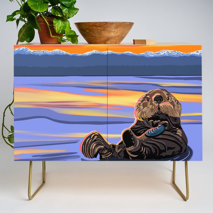 Otter - The cute Sea Monkey Credenza Gallery Image 1