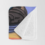 Otter - The cute Sea Monkey Throw Blanket Gallery Image 3