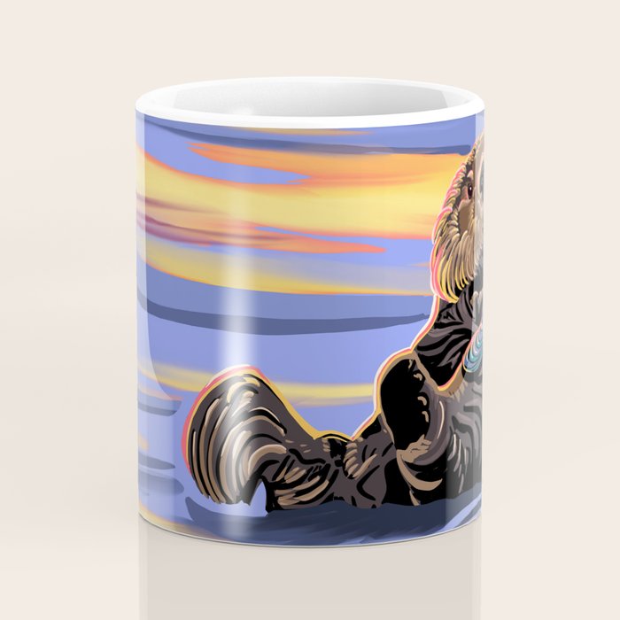 Otter - The cute Sea Monkey Coffee Mug Gallery Image 4