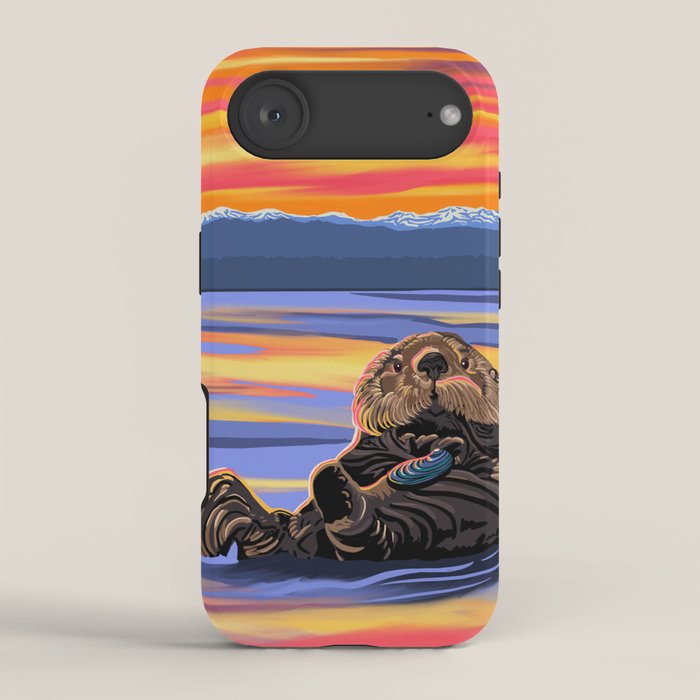 Otter - The cute Sea Monkey iPhone Case Gallery Image 2
