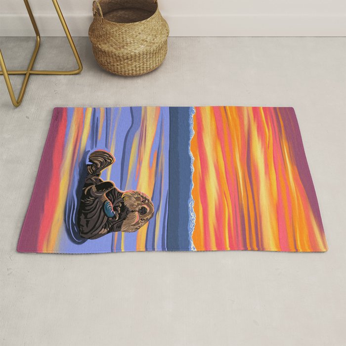 Otter - The cute Sea Monkey Rug Gallery Image 1