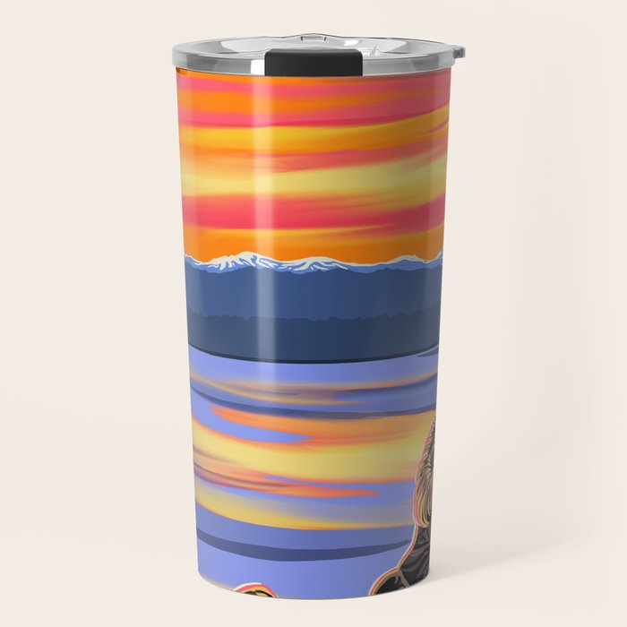 Otter - The cute Sea Monkey Travel Mug