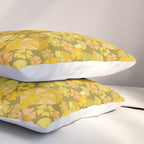 retro mushroom flower power pattern by surfy birdy Pillow Sham Gallery Image 3