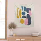 Gold Among Rocks Wall Tapestry Gallery Image 2