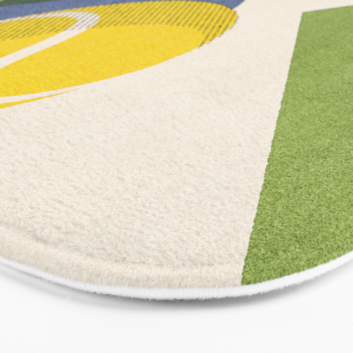 BALLS - Tennis - Grass Court - II Bath Mat Gallery Image 3