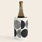 Black grey retro Mid century modern Wine Chiller Gallery Image 1
