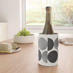 Black grey retro Mid century modern Wine Chiller Gallery Image 4