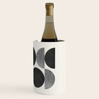 Black grey retro Mid century modern Wine Chiller Gallery Image 3