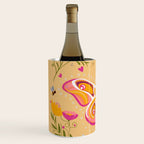 Madagascar Bullseye Moth in Enchanted Garden Wine Chiller Gallery Image 2