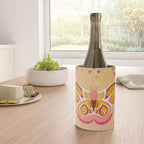 Madagascar Bullseye Moth in Enchanted Garden Wine Chiller Gallery Image 4