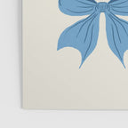 Elegant Blue Bow Pattern A Classic and Stylish Design Poster Gallery Image 3