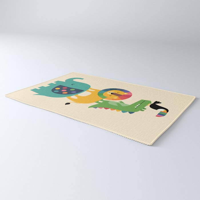 Rainbow Safari Rug Gallery Image 3