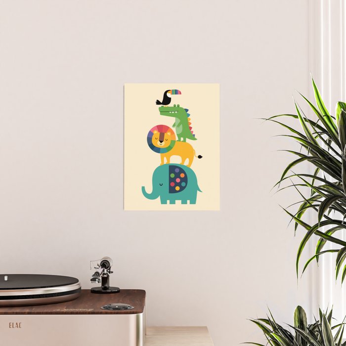 Rainbow Safari Poster Gallery Image 2