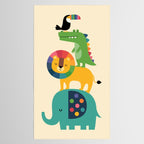 Rainbow Safari Tablecloth Gallery Image 2